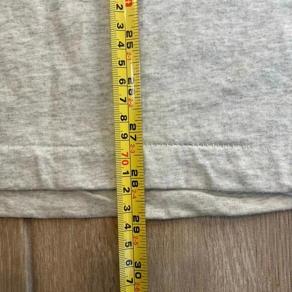 Vintage Fruit of the Loom “Dwight Mission” Fishing Graphic Tee Men’s L 90s Gray - Picture 6 of 6